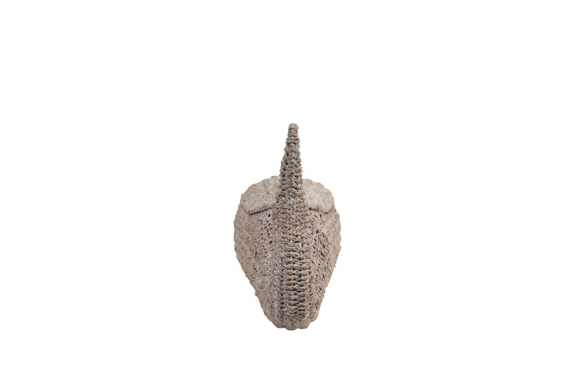 Hello Honey® 24" Bankuan Rope Whale Box with Lid